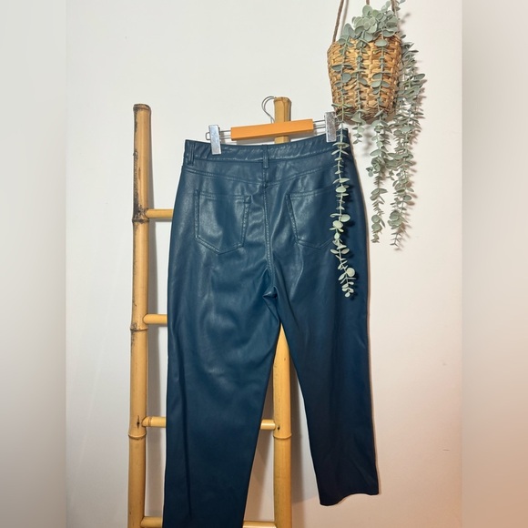Joe Fresh Faux Leather Pants - Size 6 - Picture 4 of 7
